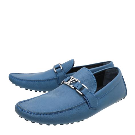 louis vuitton loafers mens blue|louis vuitton loafers men moccasins.